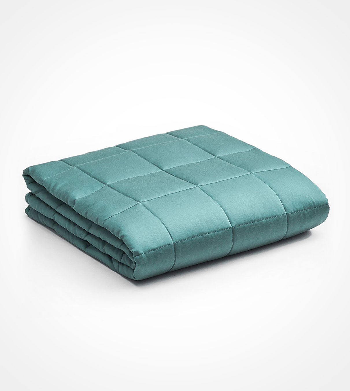 The same YNM Home cooling bamboo weighted blanket in the Fresh Mint color