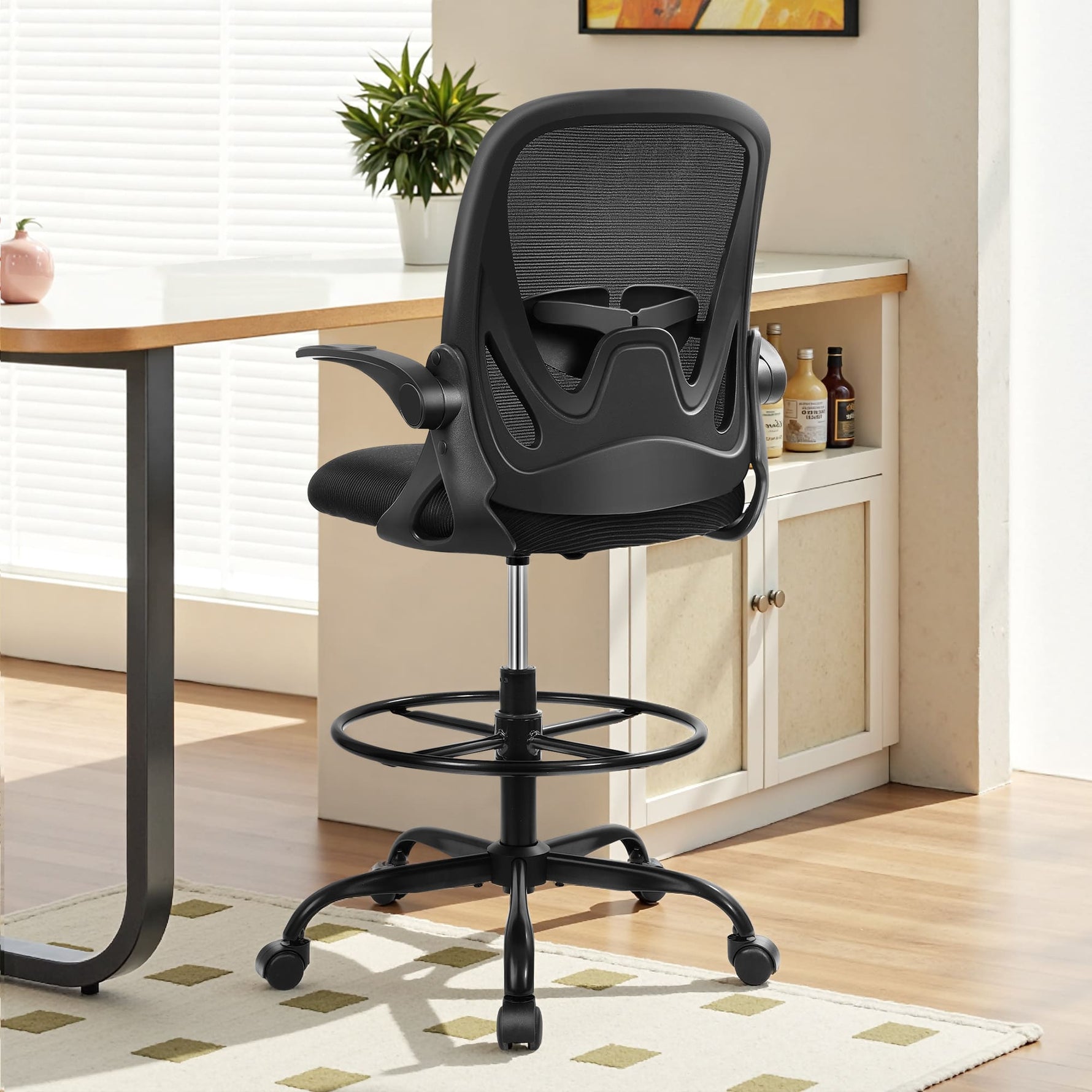 Front view of the Primy 934-Z drafting chair