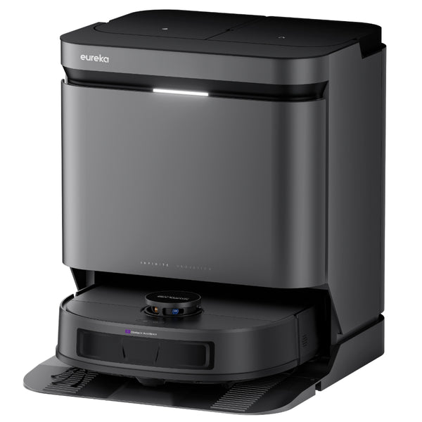 Self-emptying dock for the Eureka J15 Evo Ultra that collects dust