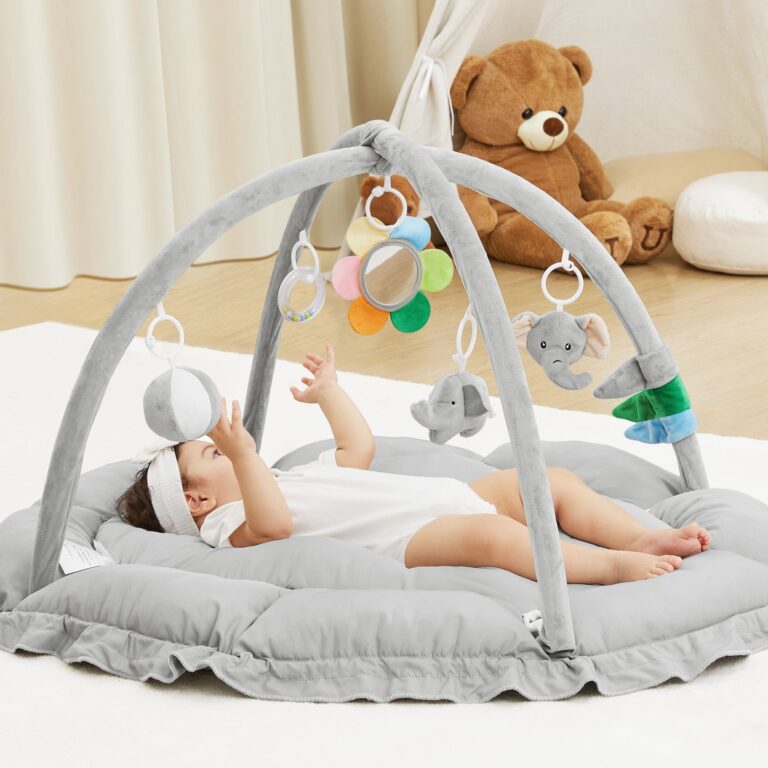 Angelbliss BG01 Play Gym Mat: Plush, Roomy and Washable