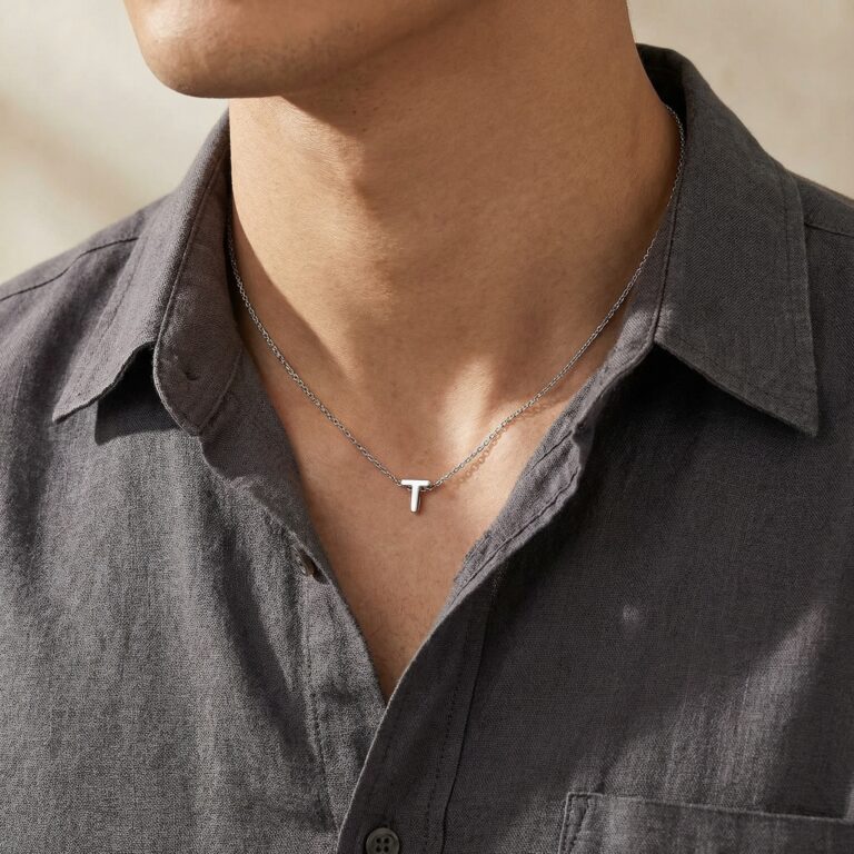 ChicSilver Initial Dainty Necklace Review: Sterling Silver, Fit and Fine Print