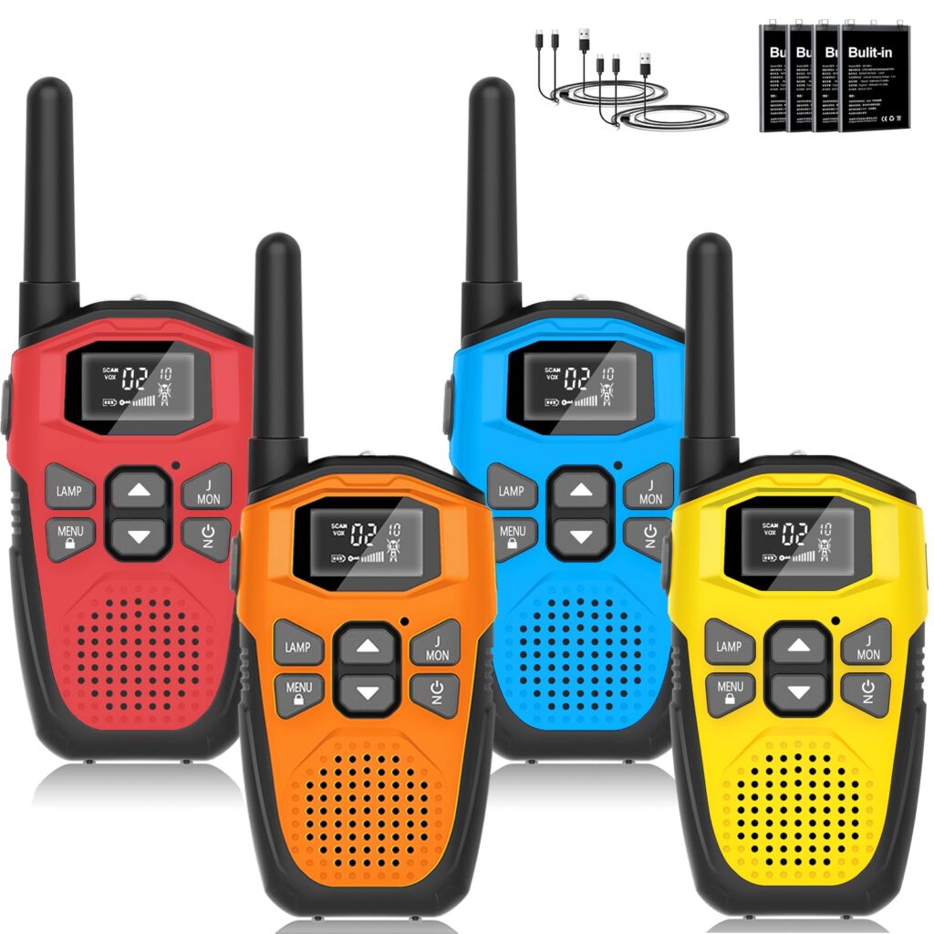 DURLK 4-Pack Dual Charging Walkie Talkies: A Closer Look