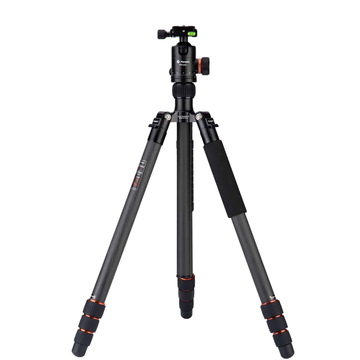 Fotopro X-Go Max: Carbon Fiber Tripod With a Monopod Leg