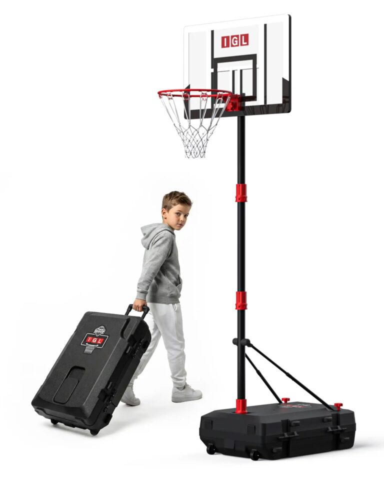 IGL Travel Hoop: A Foldable Basketball System for Small Spaces