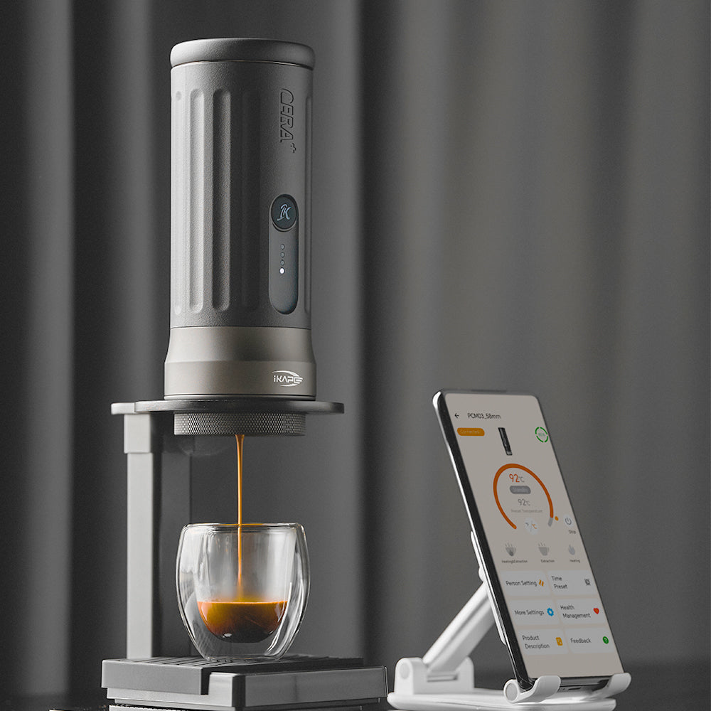 IKAPE Kapo K2 Pro: A Self-Heating Portable Espresso Maker With a 58mm Basket