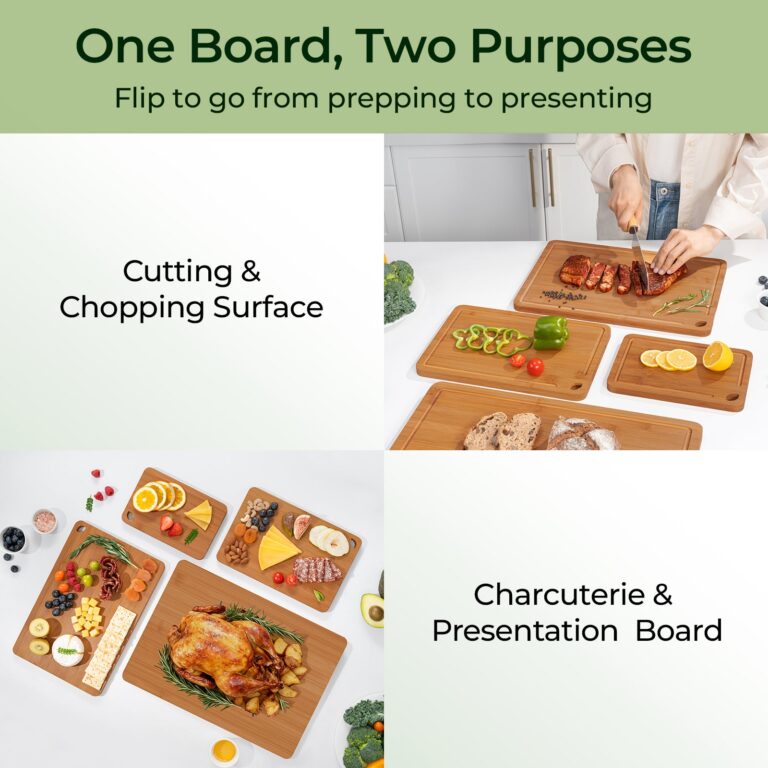 Keechee 3-Piece Carbonized Bamboo Cutting Board Set: What to Know