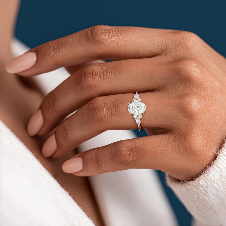 LisaJewelryUS Vintage Oval Lab Diamond Ring Review: What to Expect