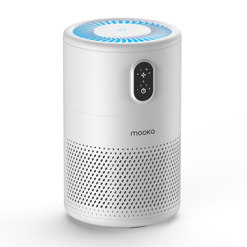 MOOKA B-D02L Air Purifier: Compact, Low-Power, Built for Small Rooms