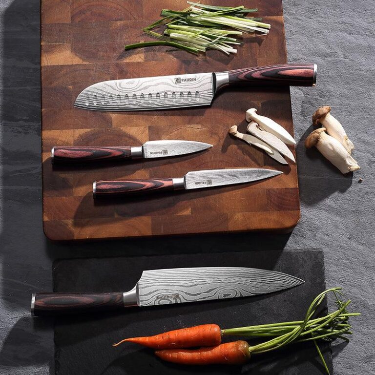 Paudin 7-Piece Chef Knife Set Review: What the Specs Tell You