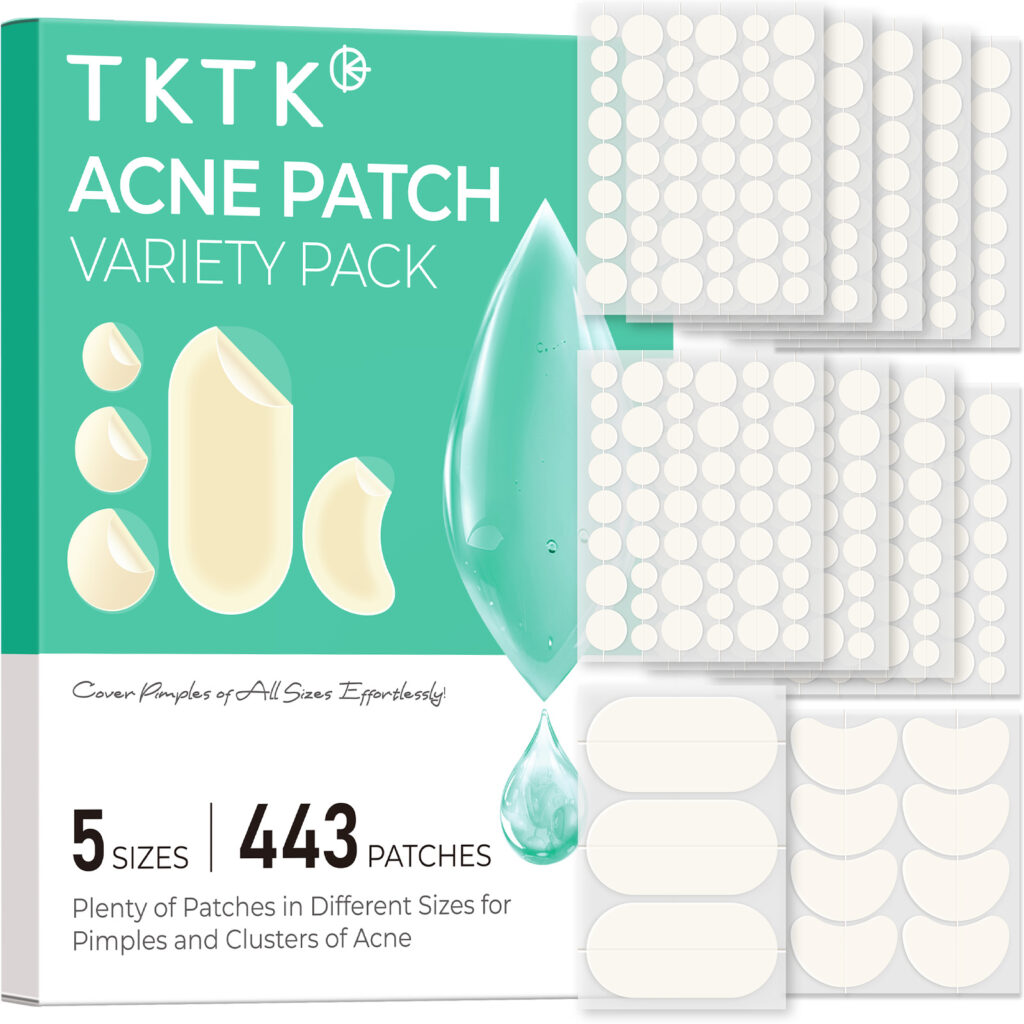 TKTK 443 Count Acne Patch Variety Pack Review: What Is in the Box