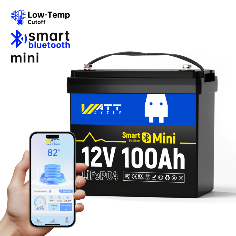 WattCycle 12V 100Ah Mini Bluetooth: A Budget Group 24 Lithium Pick
