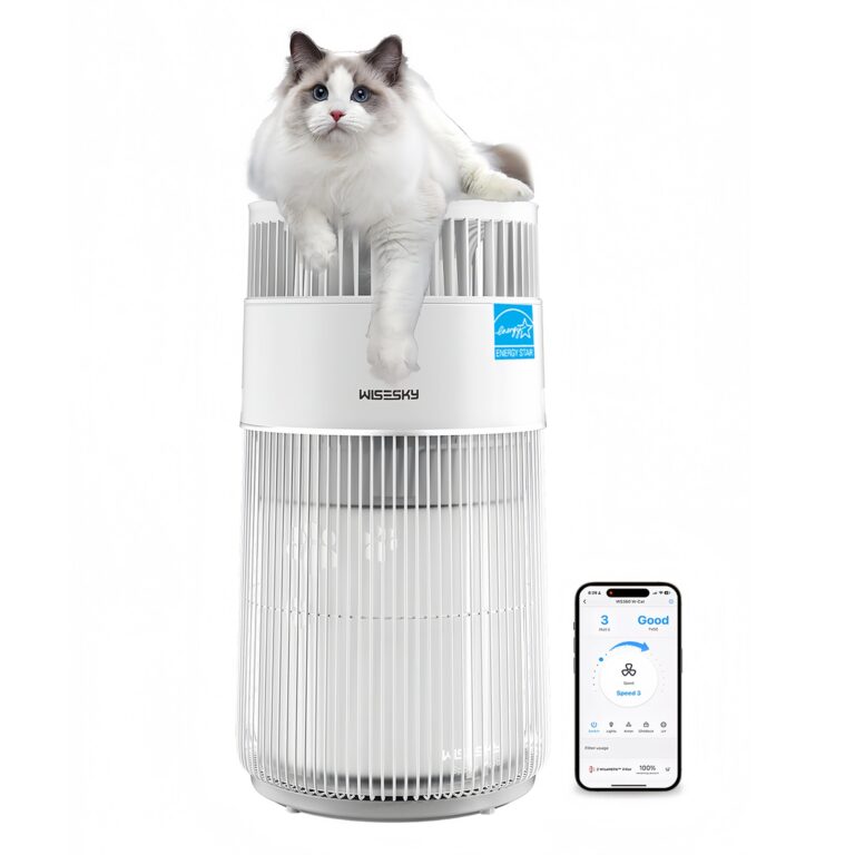 WISESKY W-Cat Air Purifier Review: A Purifier Built Around Cat Safety