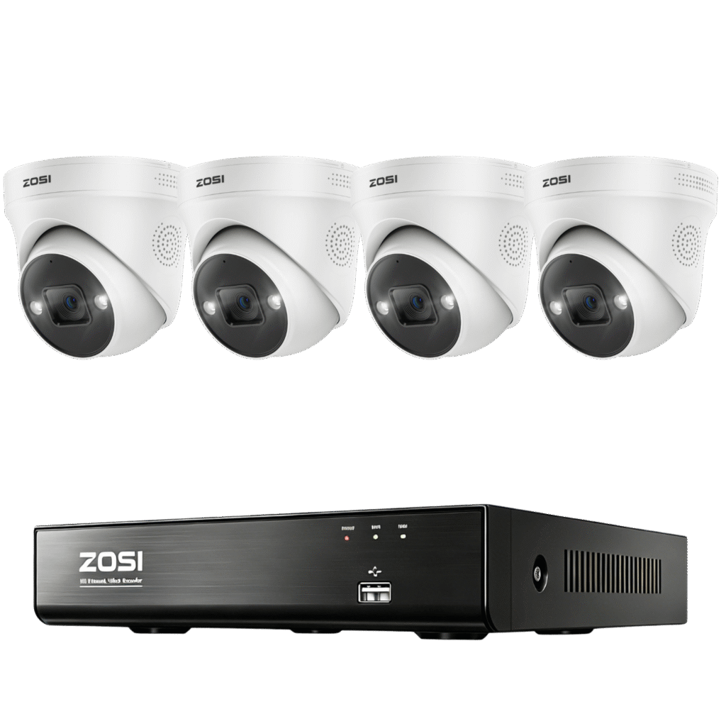 ZOSI C225 PoE Camera System: Sharp Days, Softer Nights